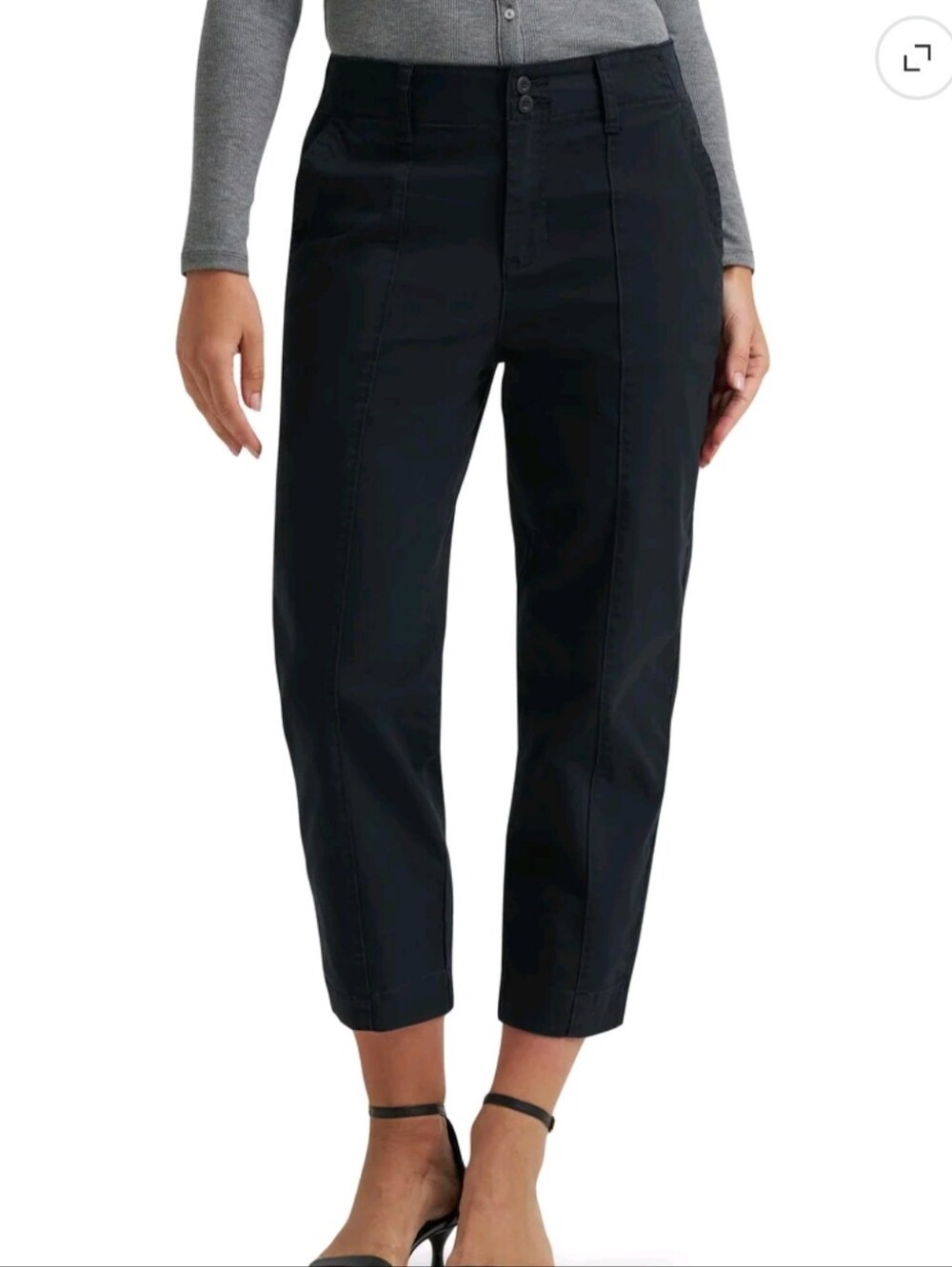 Lee Women's Size 12 Capri Pant Black NWT
